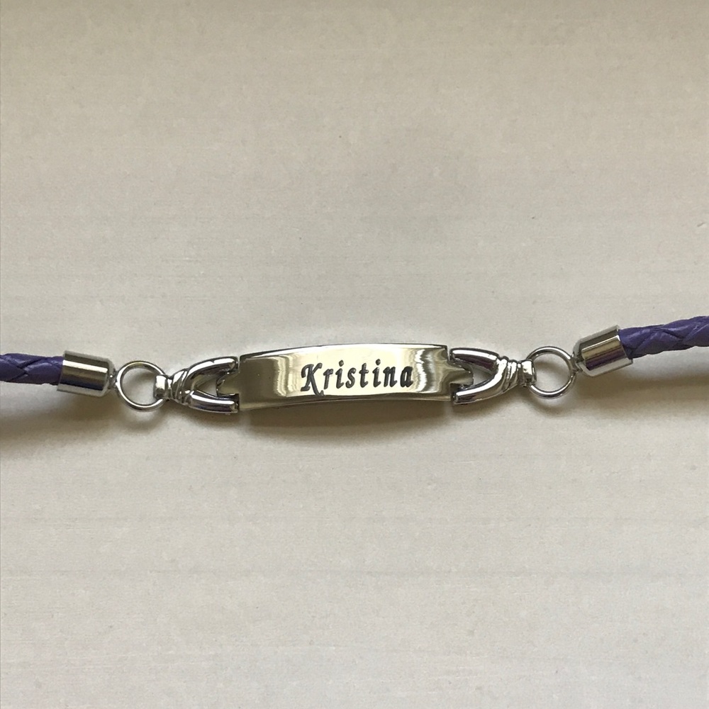 KRISTINA name bracelets